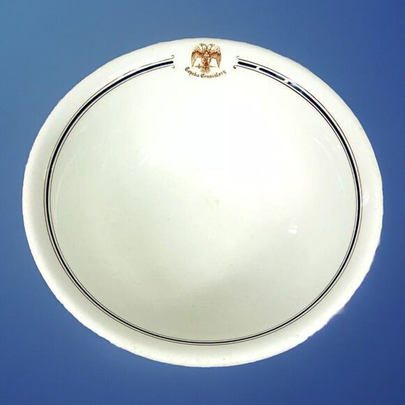 Vtg 32nd Degree Masonic Consistory Bowl Topeka KS Syracuse China - Picture 1 of 6